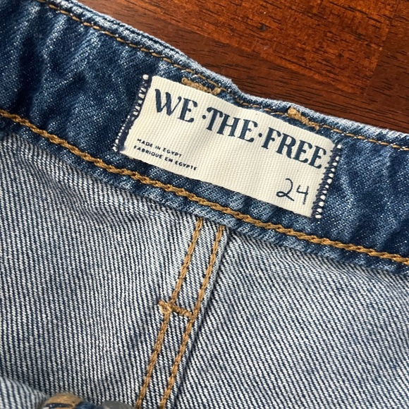 NWT Free People Jean Shorts - Picture 5 of 5